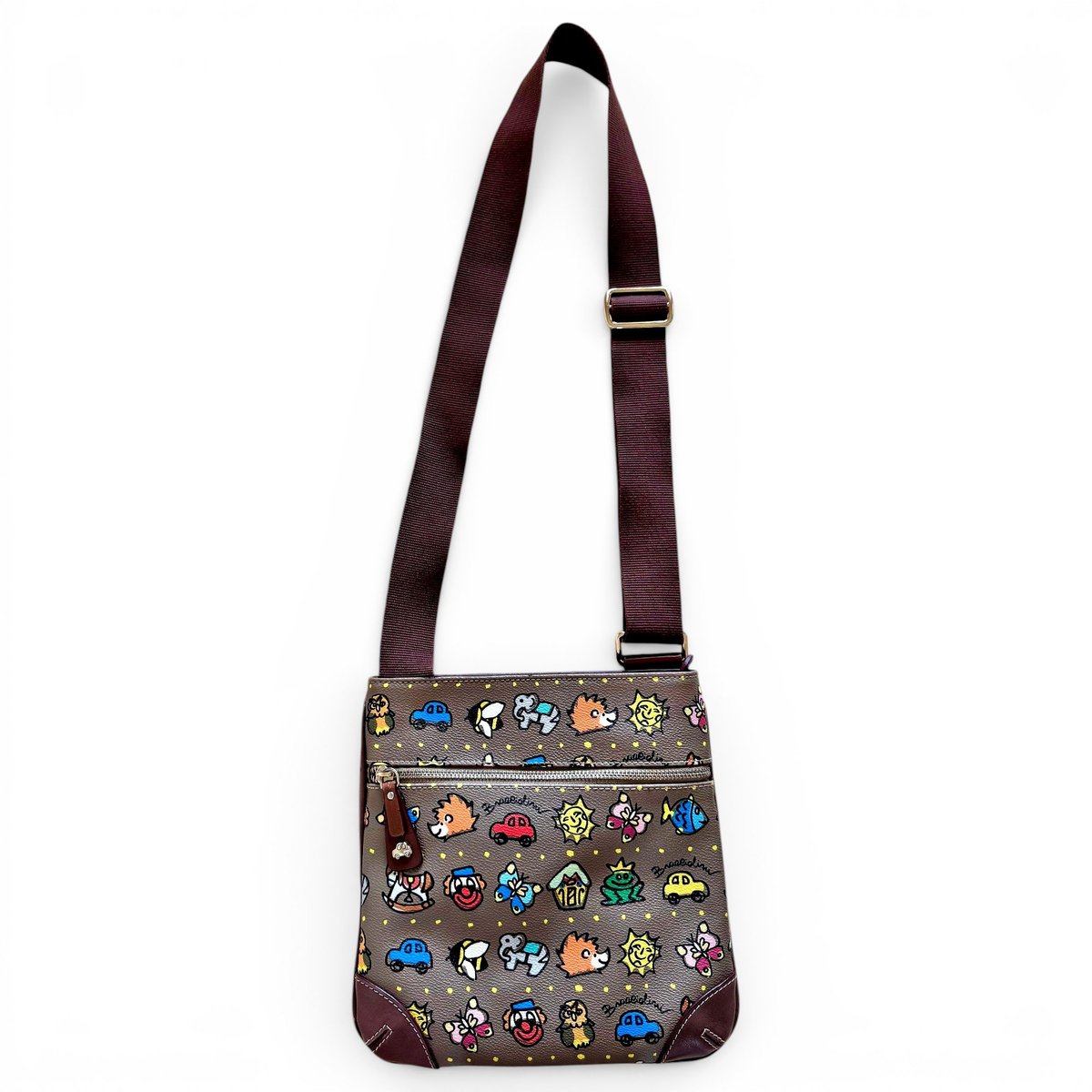 Leather crossbody bag