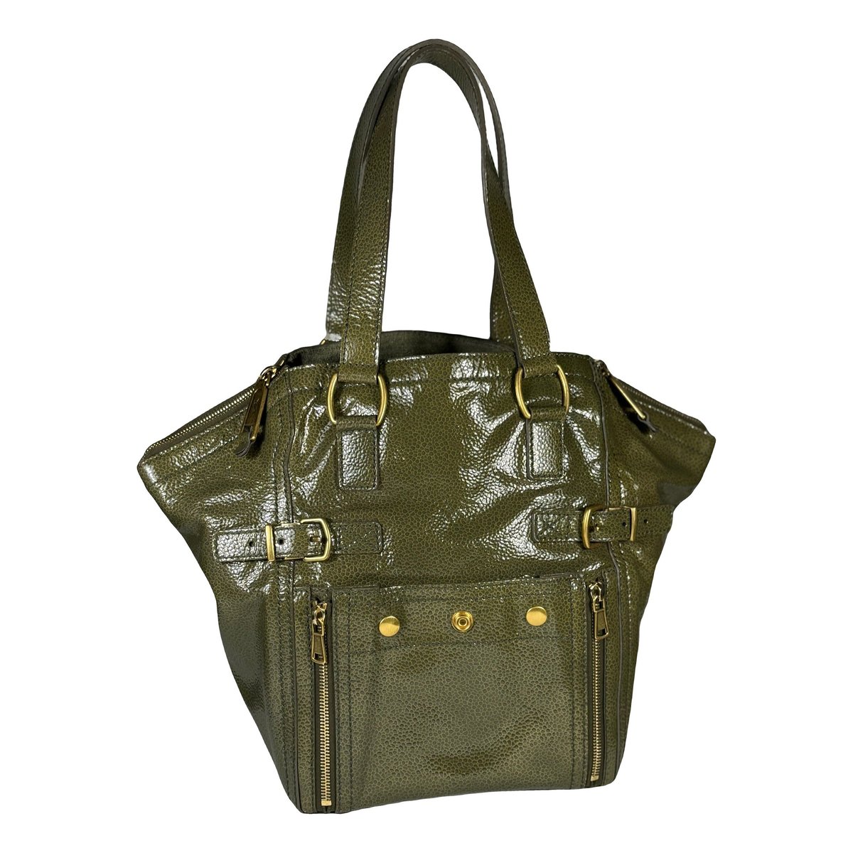Downtown leather handbag