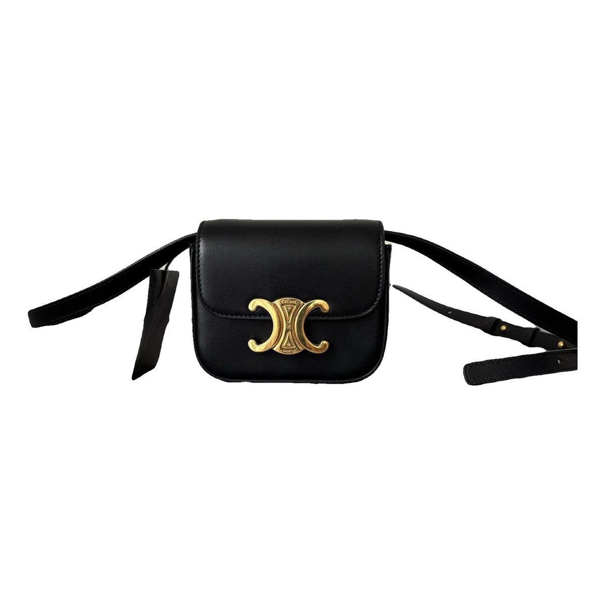 Triomphe leather handbag