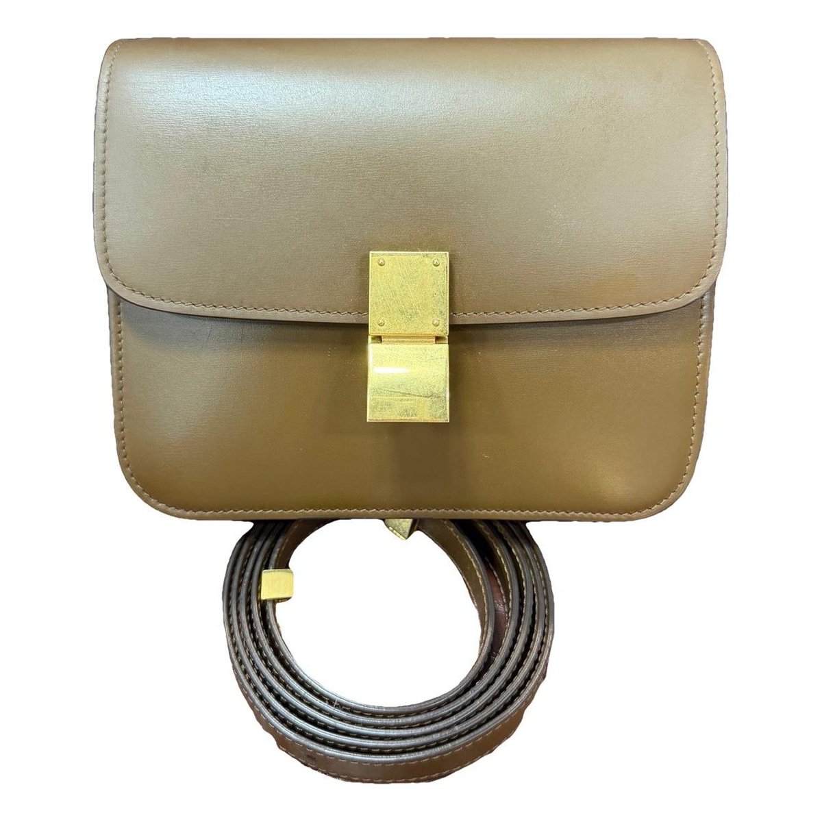 Classic leather handbag