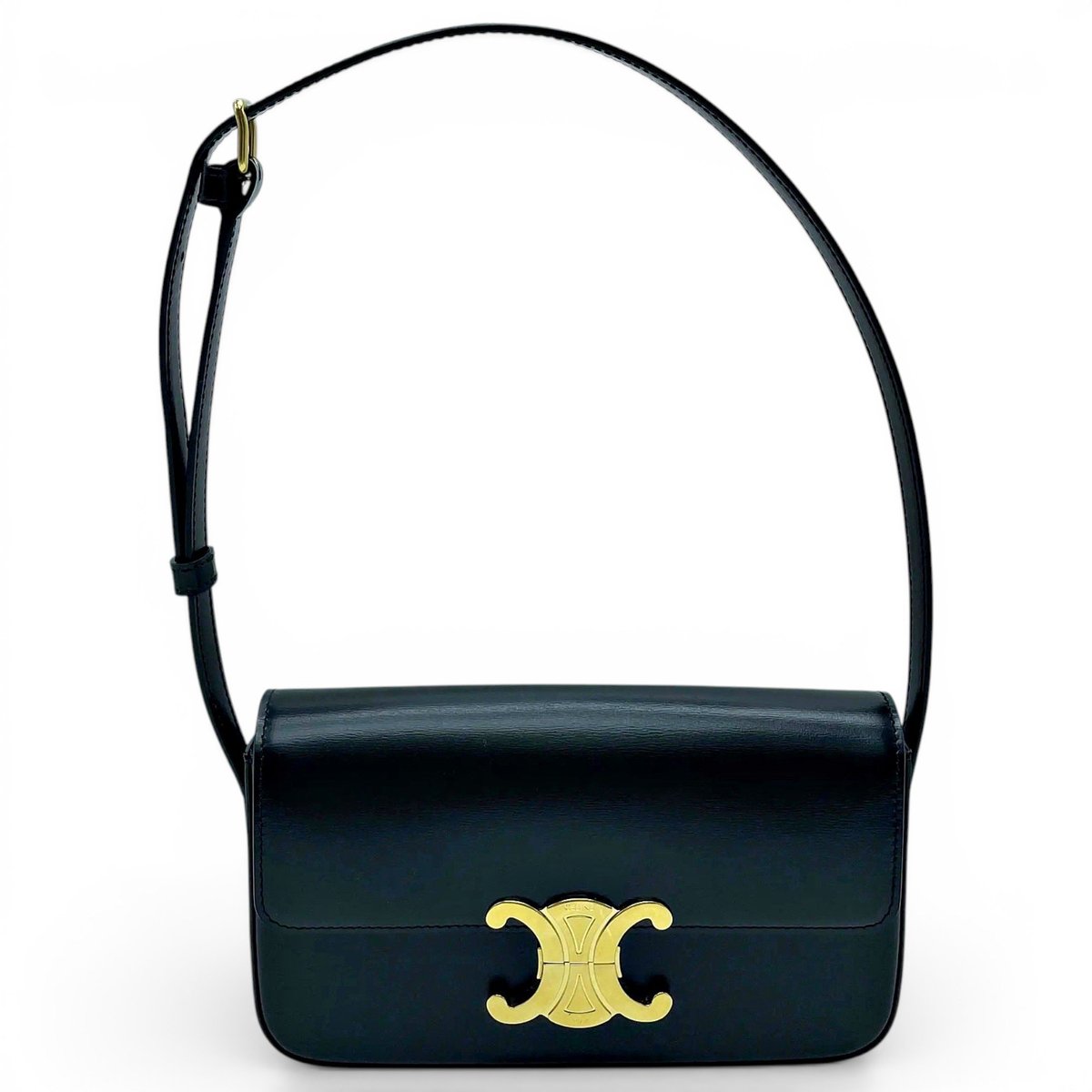 Triomphe leather handbag