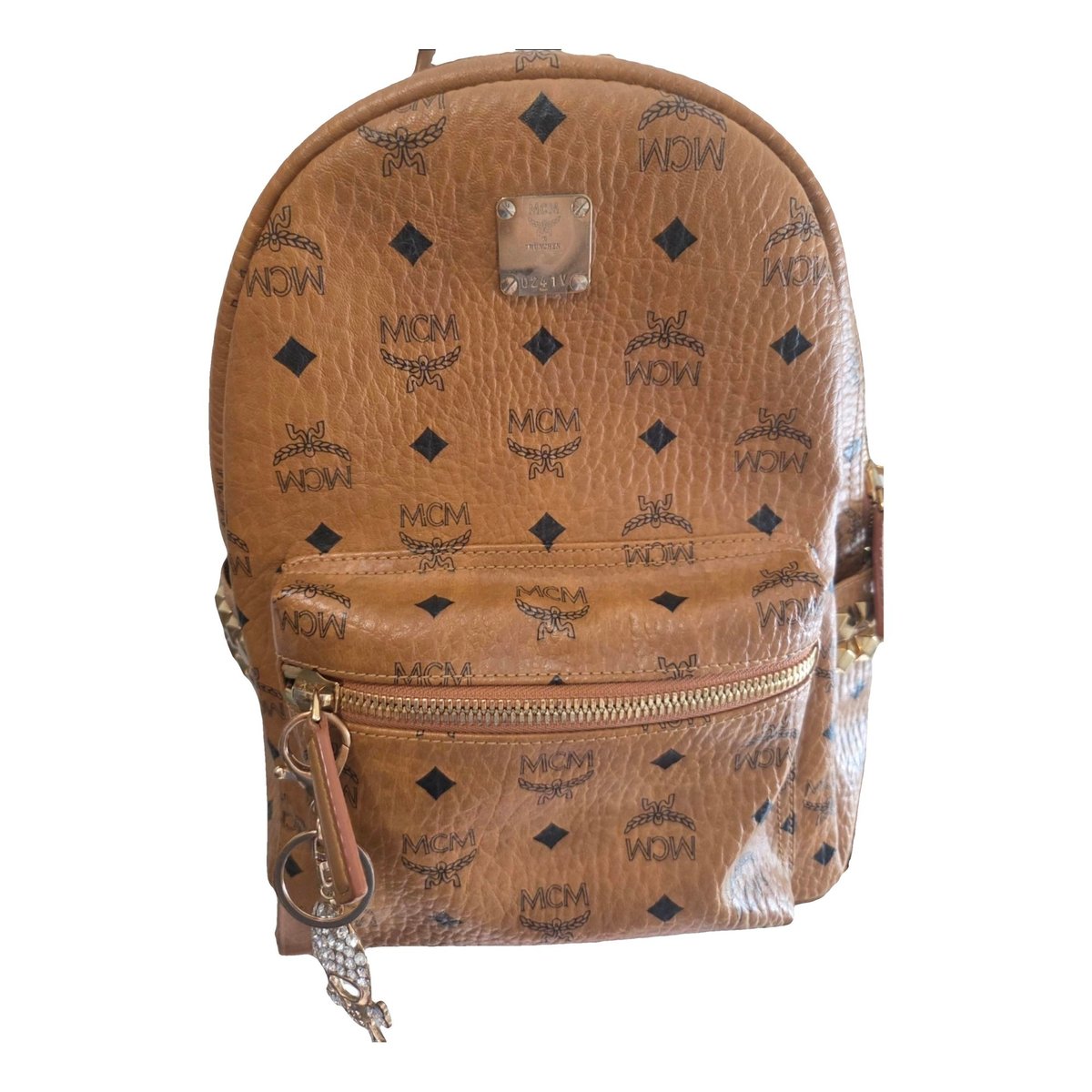 Stark leather backpack