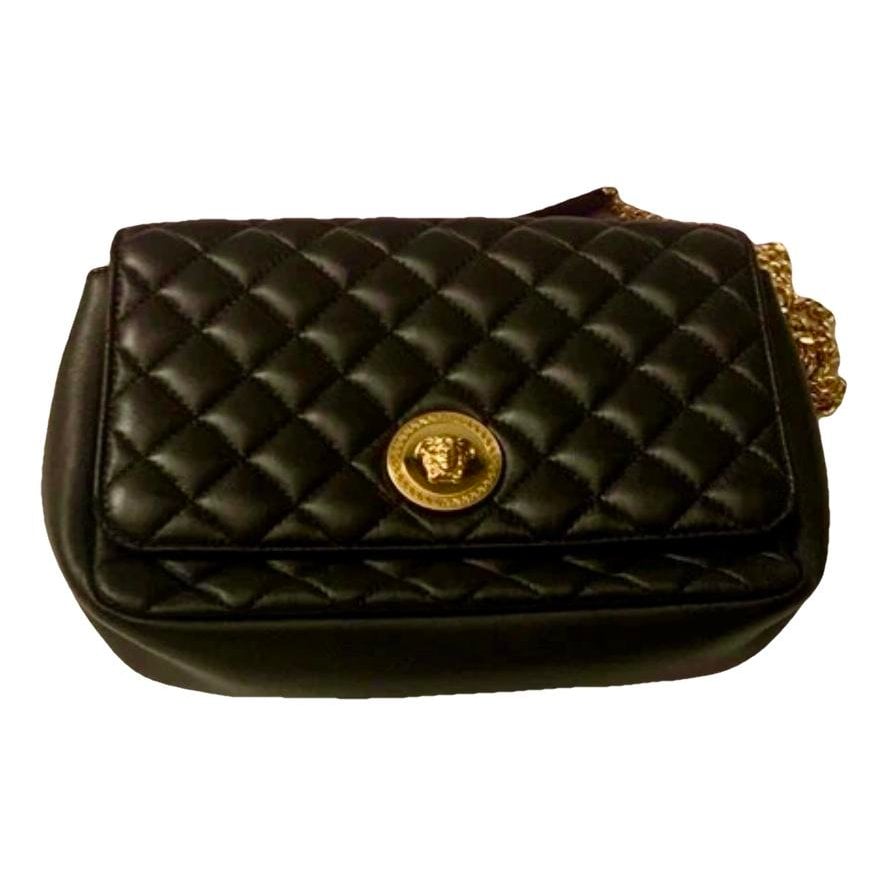 Greca Goddess leather handbag