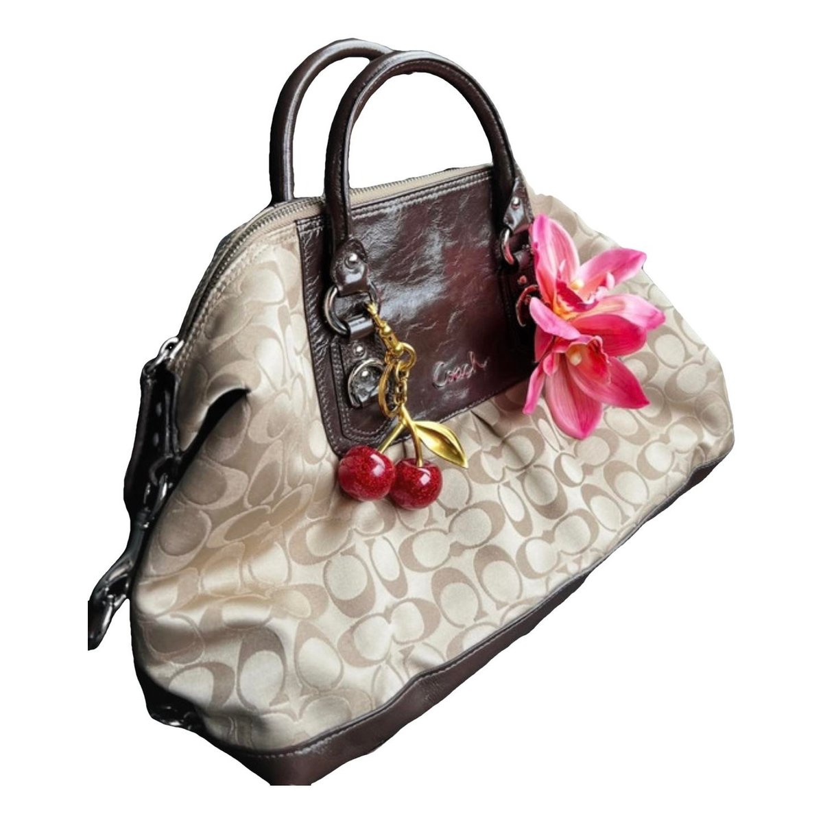 Leather handbag