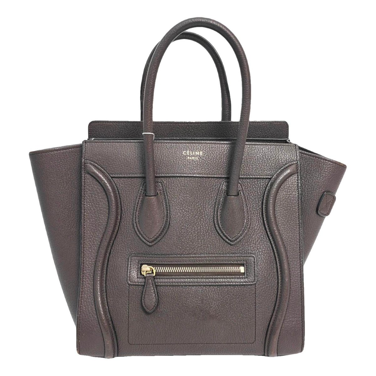 Luggage leather handbag