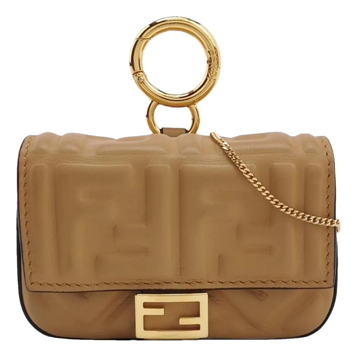 Baguette leather crossbody bag