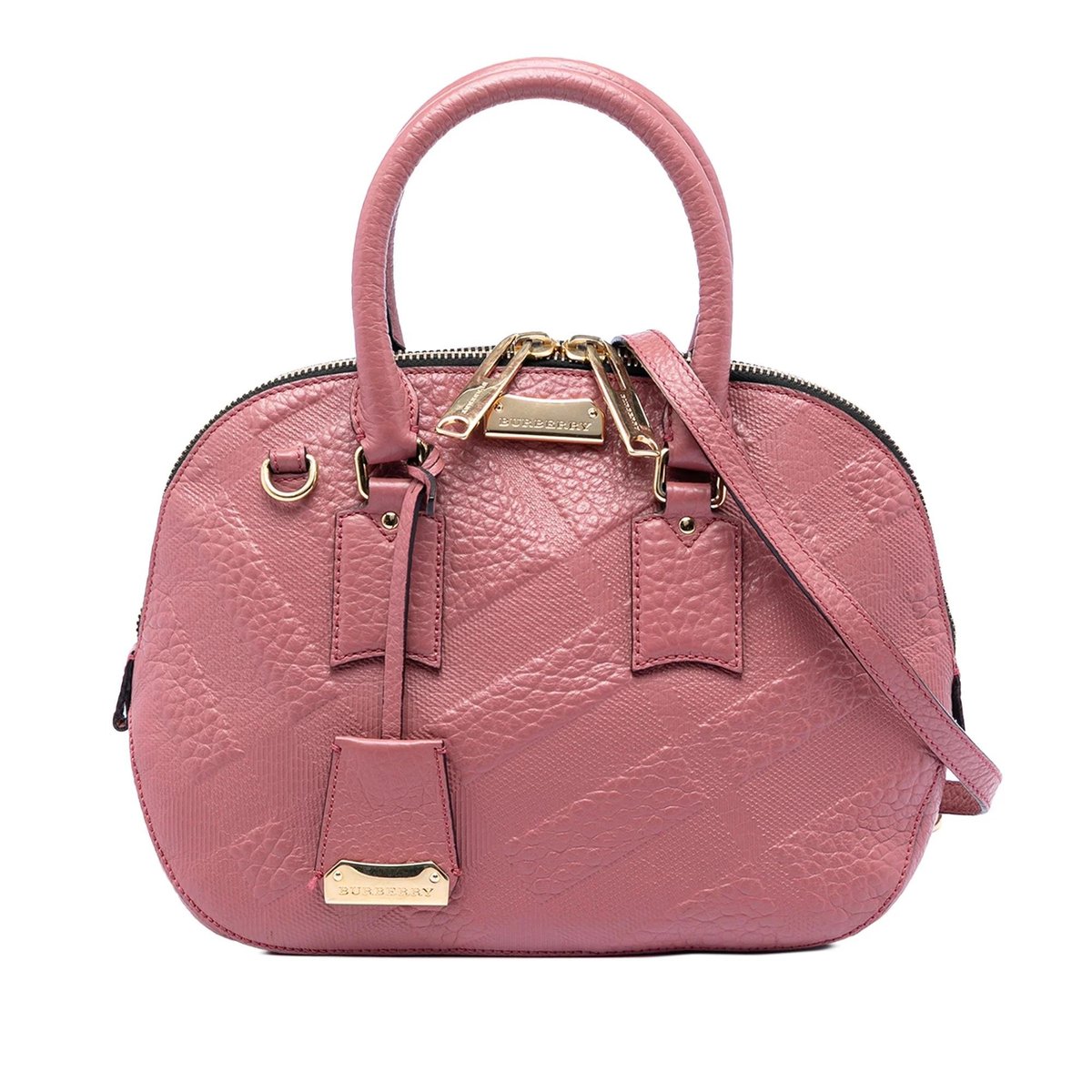 Orchard leather bowling bag