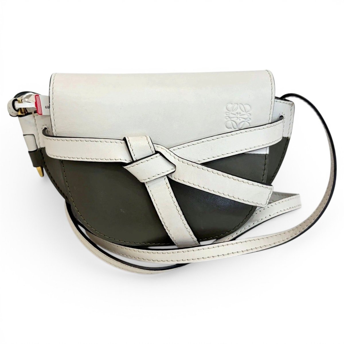 Gate leather crossbody bag