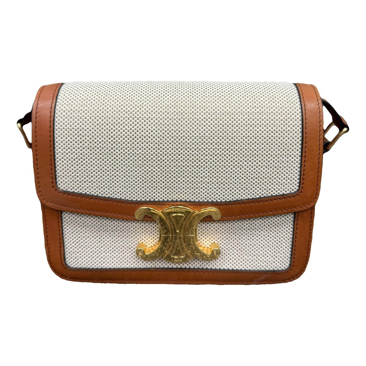 Triomphe cloth handbag