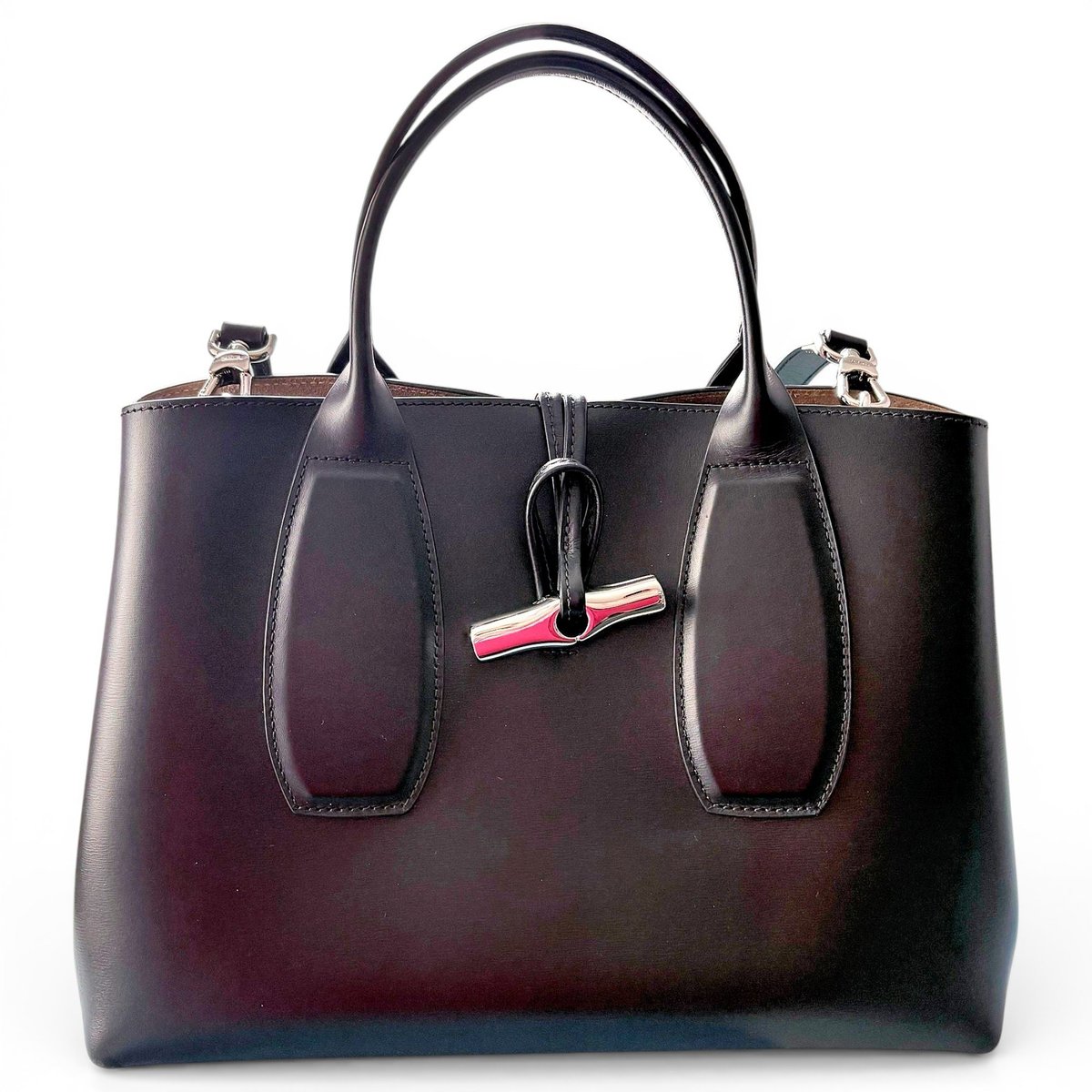Roseau leather handbag