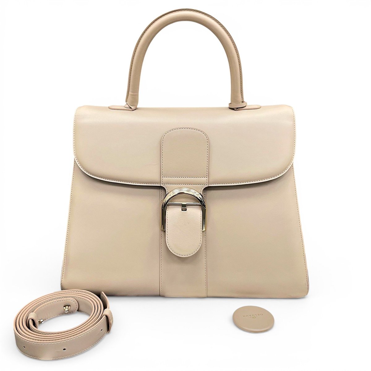 Brillant leather handbag