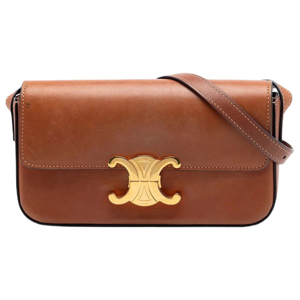 C bag leather handbag