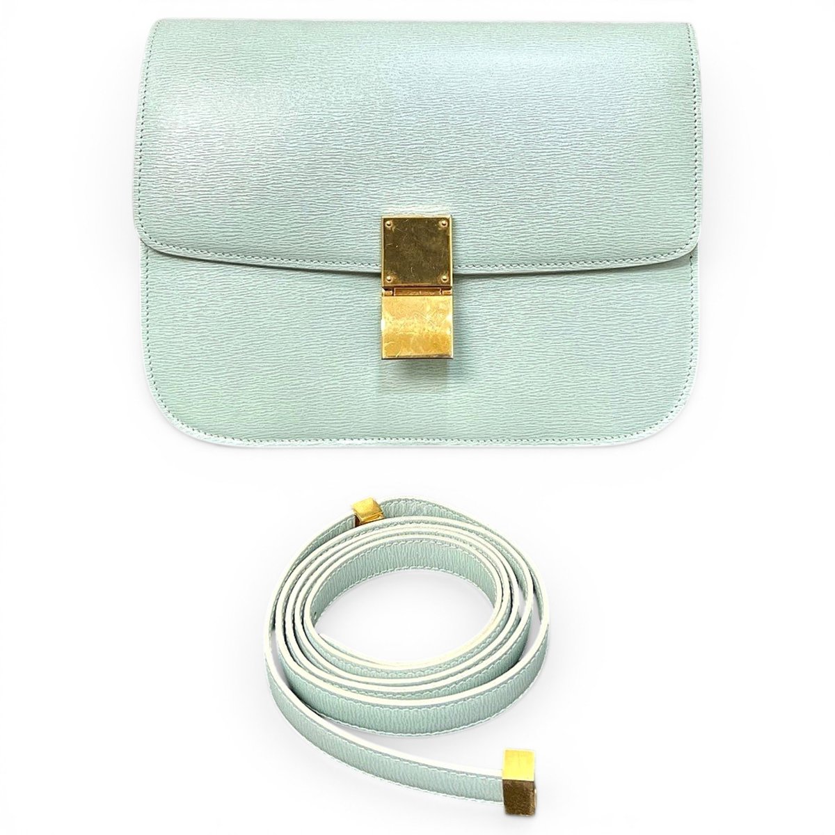Classic leather handbag