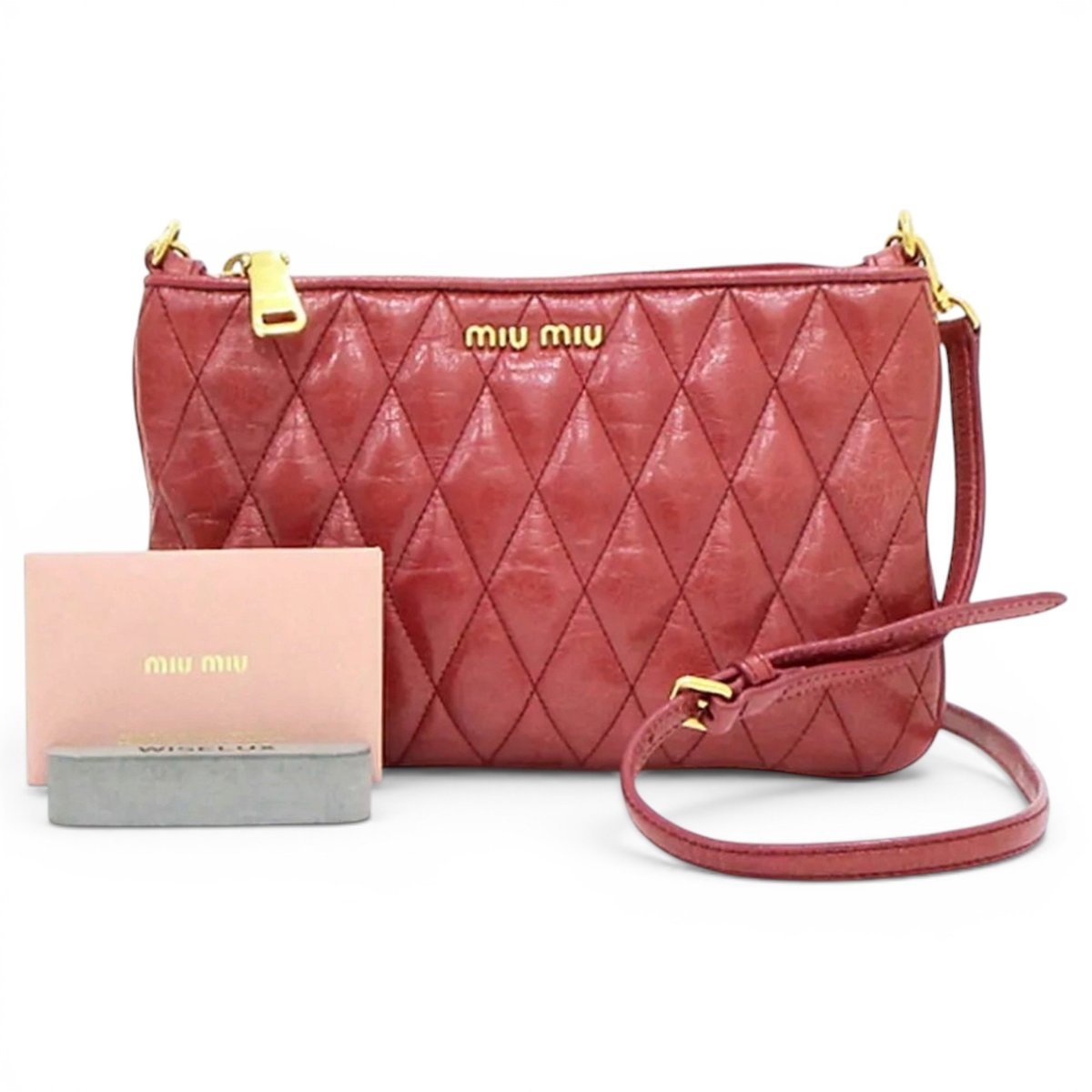 Vitello leather crossbody bag