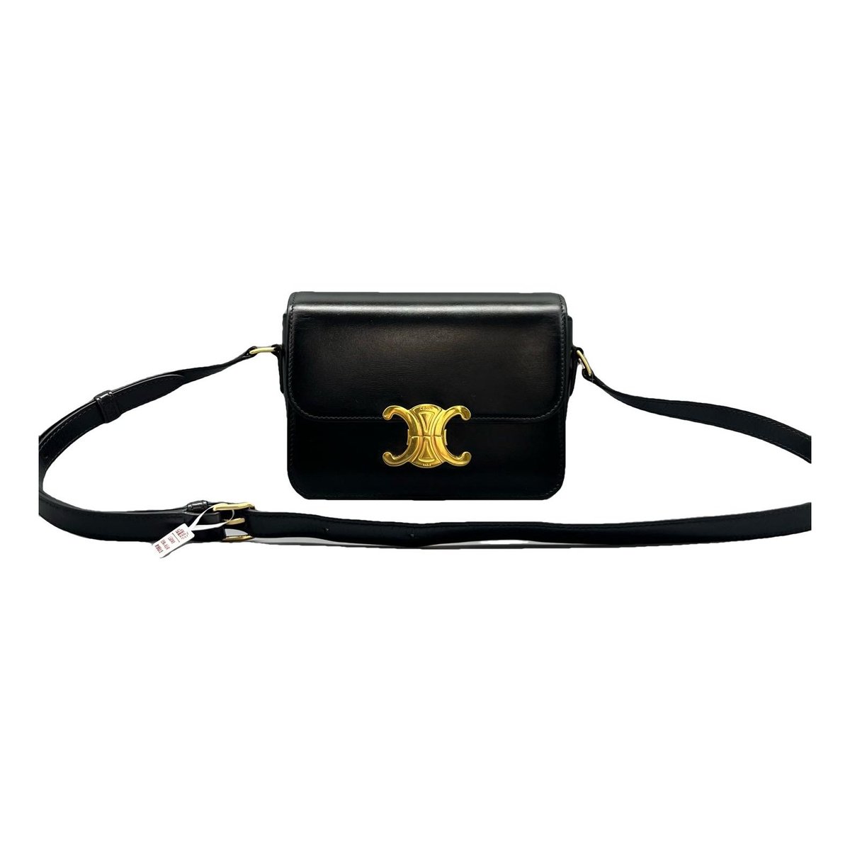 Triomphe leather handbag