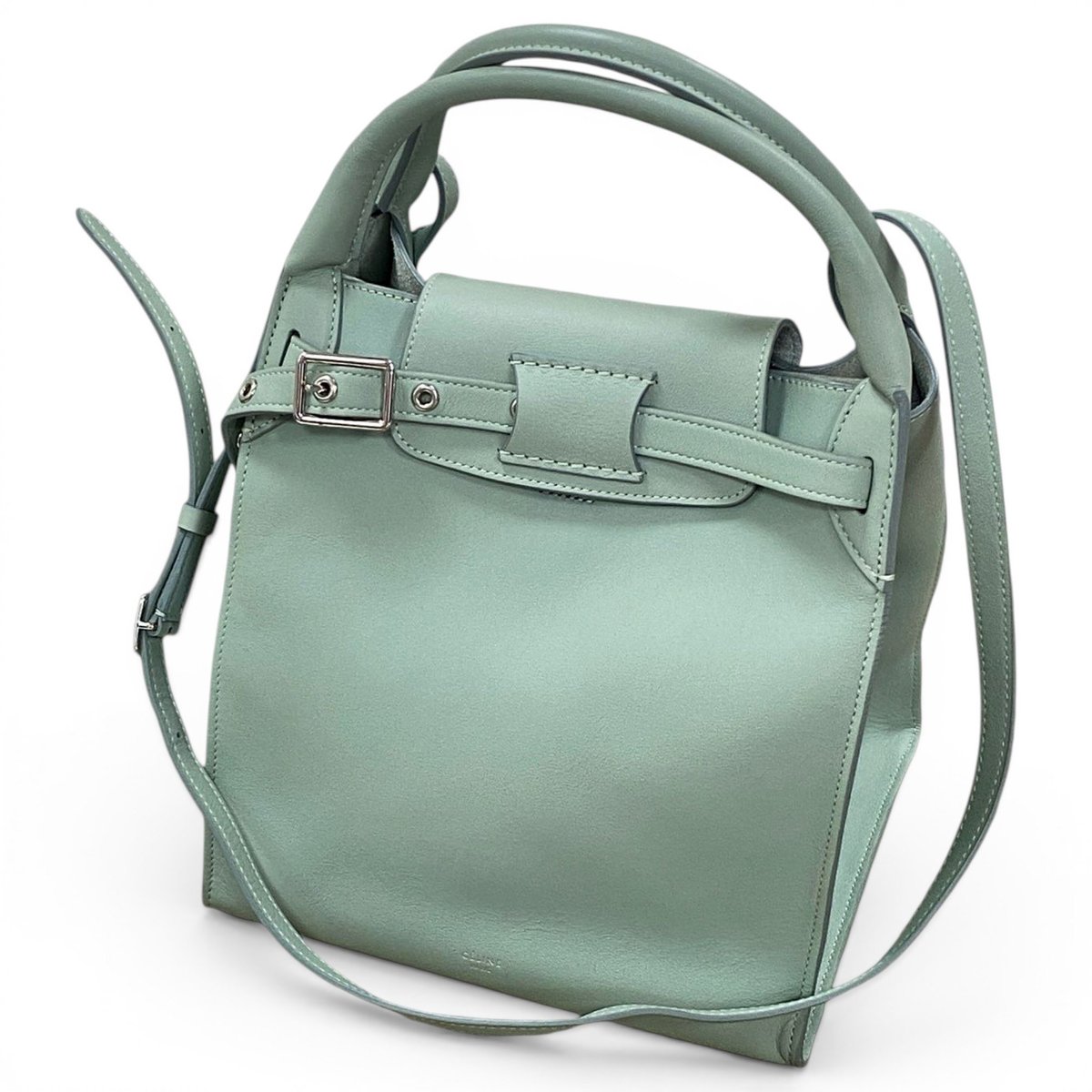 Big Bag leather handbag
