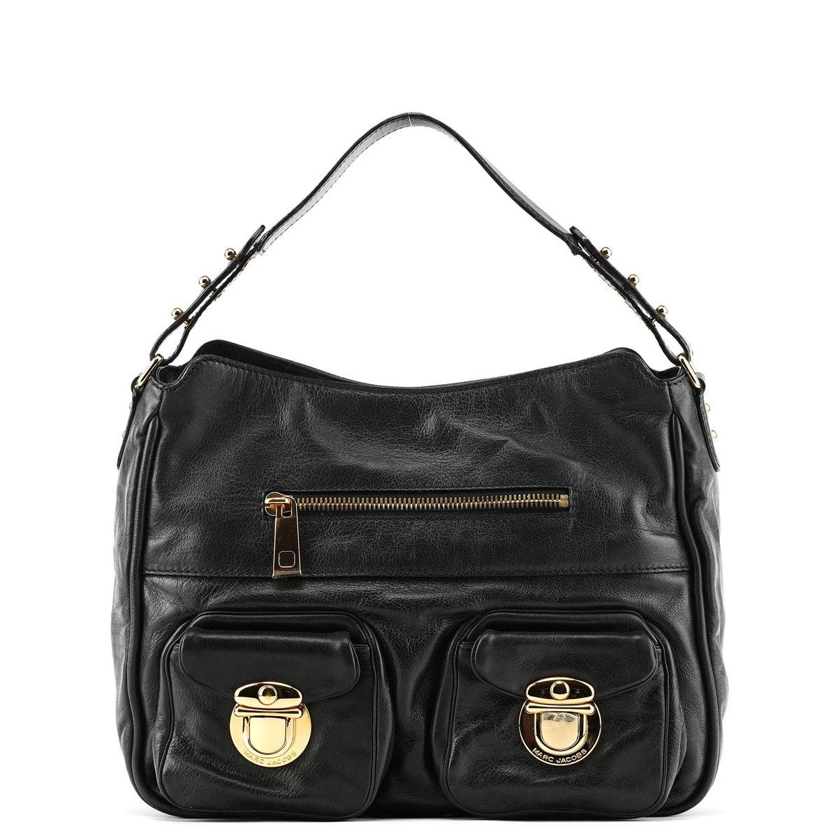 Stam leather handbag