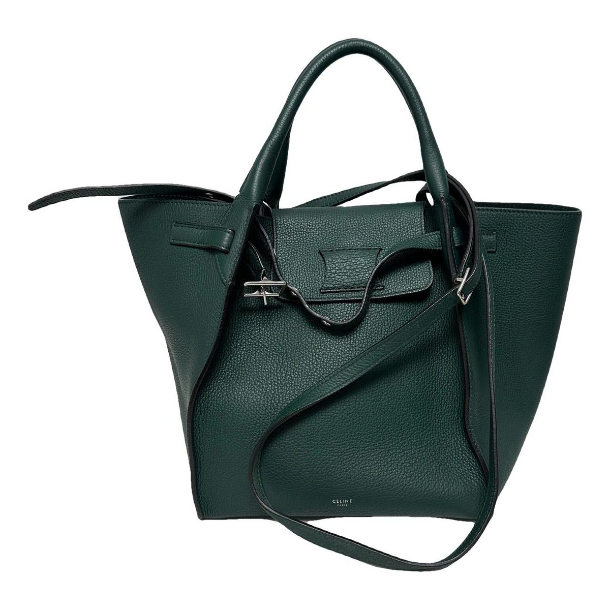 Big Bag leather handbag