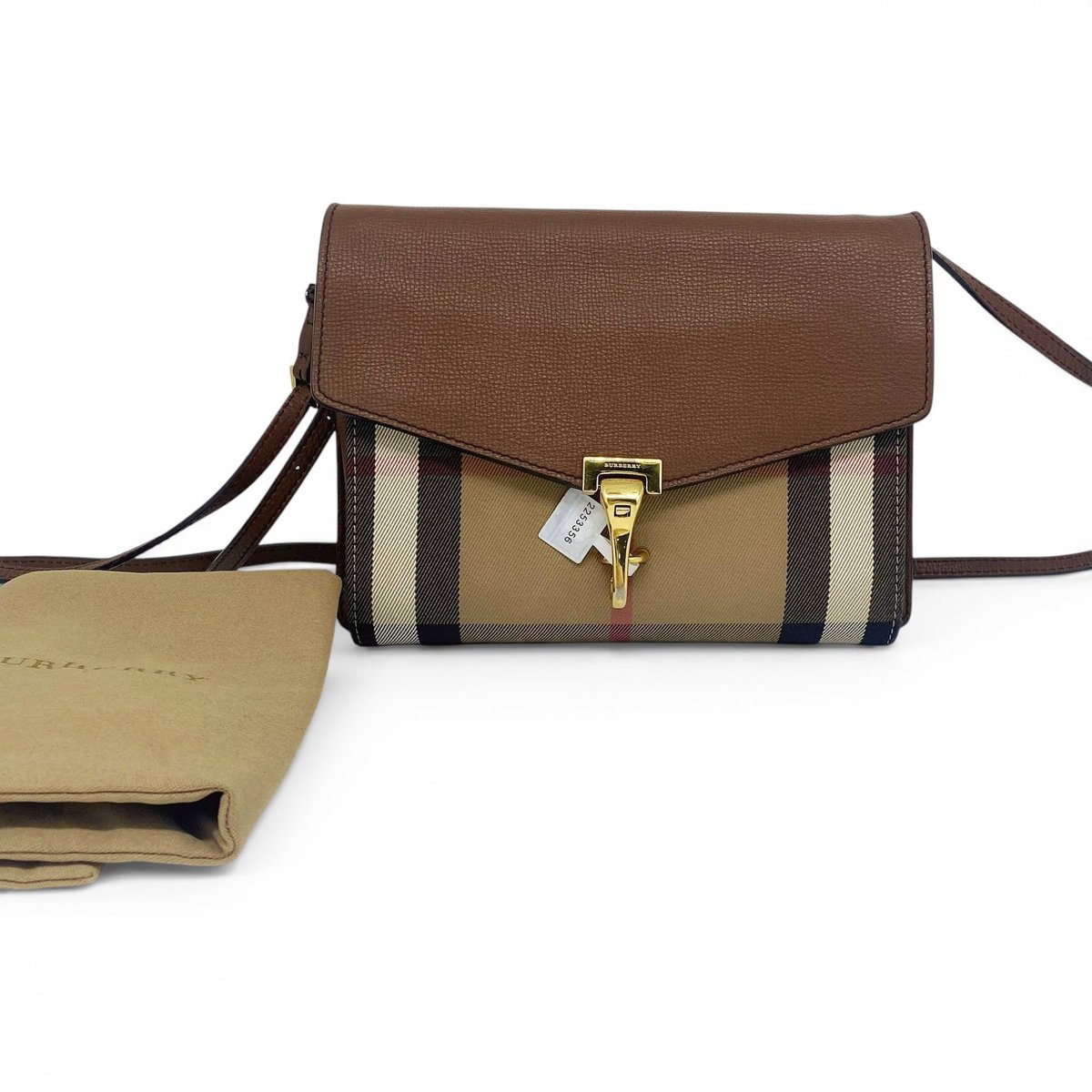 Macken leather crossbody bag