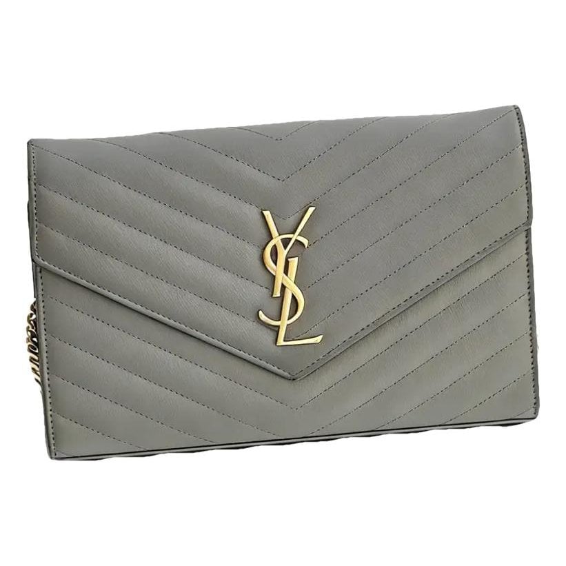 Baby monogramme leather crossbody bag