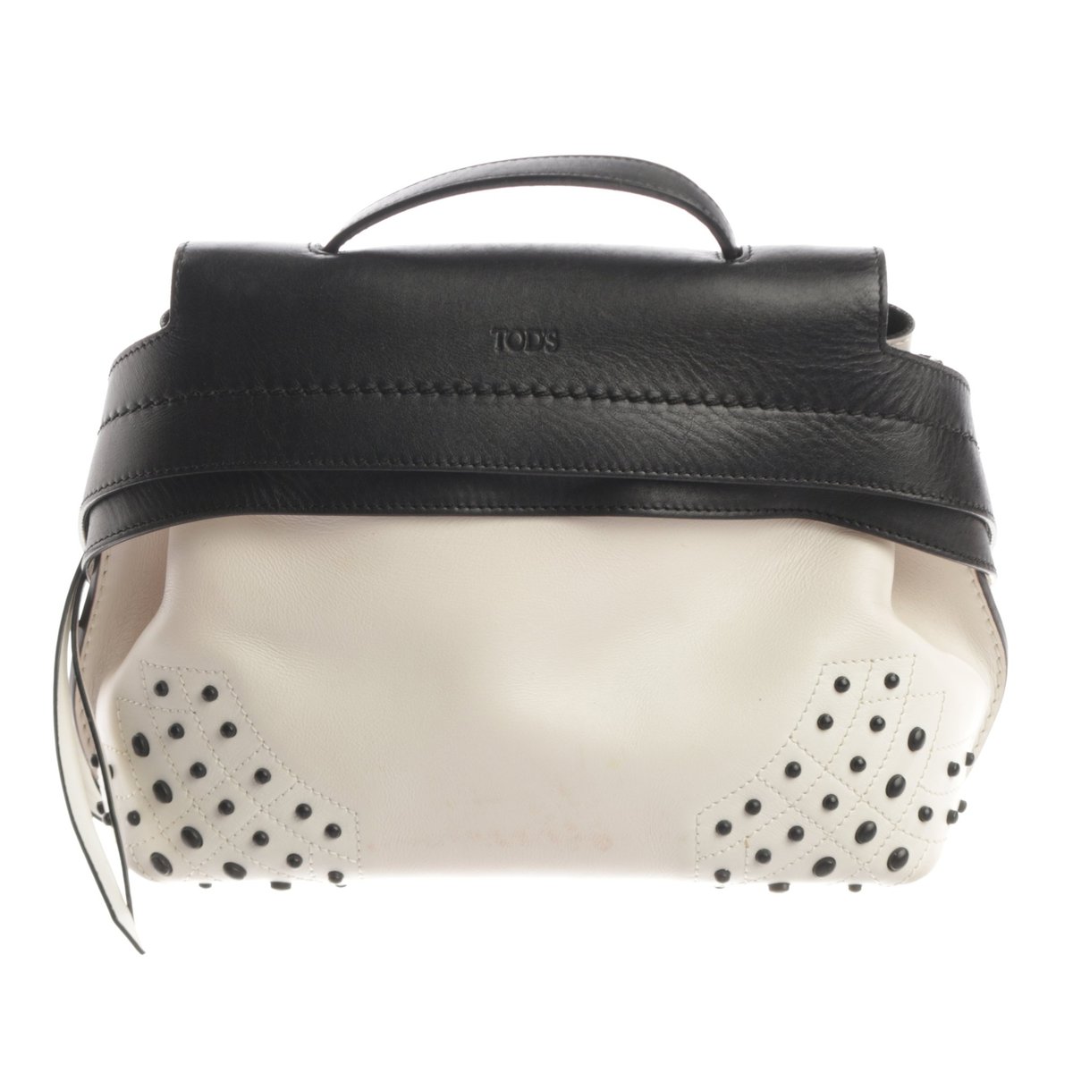 Wave leather bag