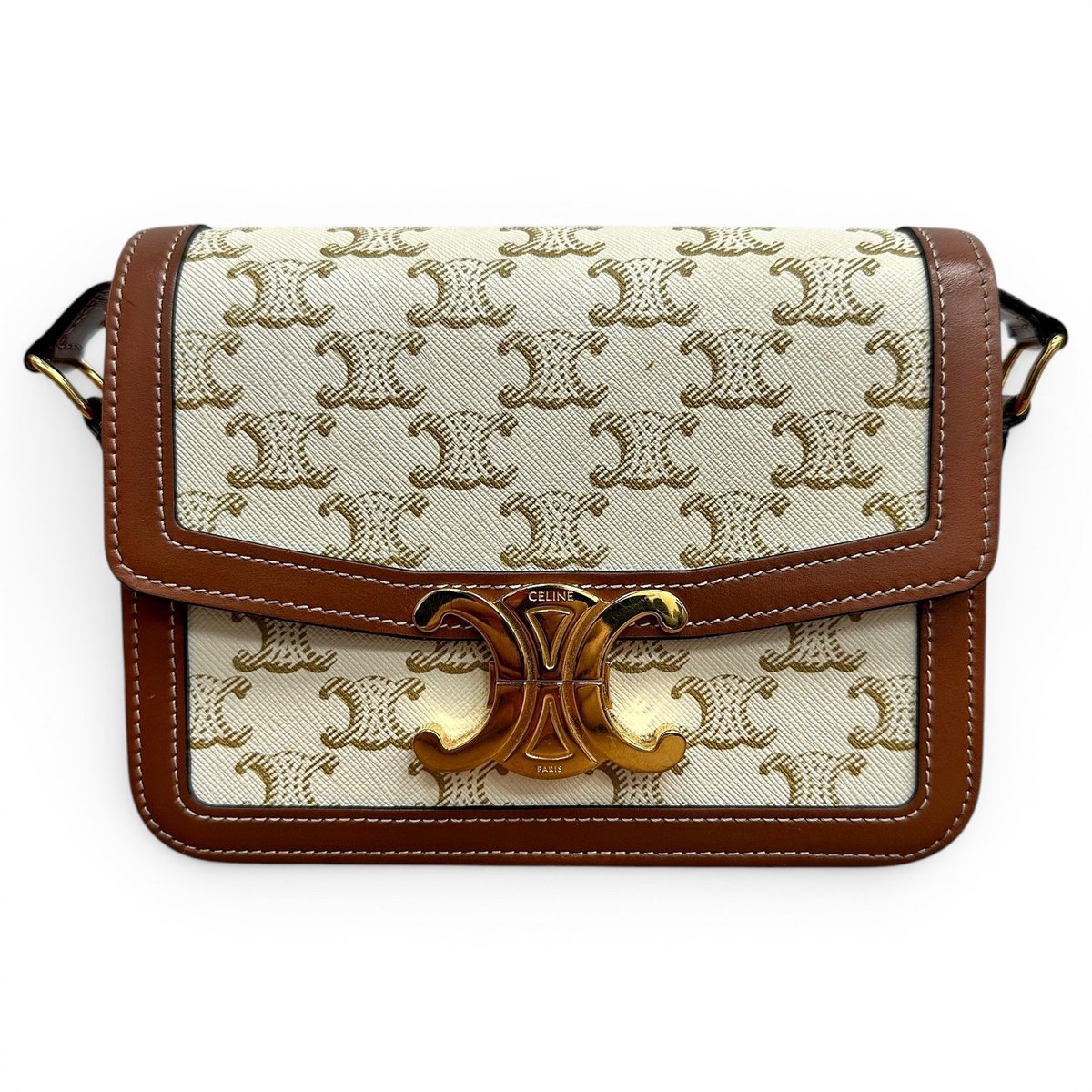 Triomphe cloth handbag