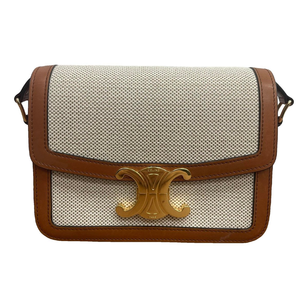 Triomphe cloth handbag