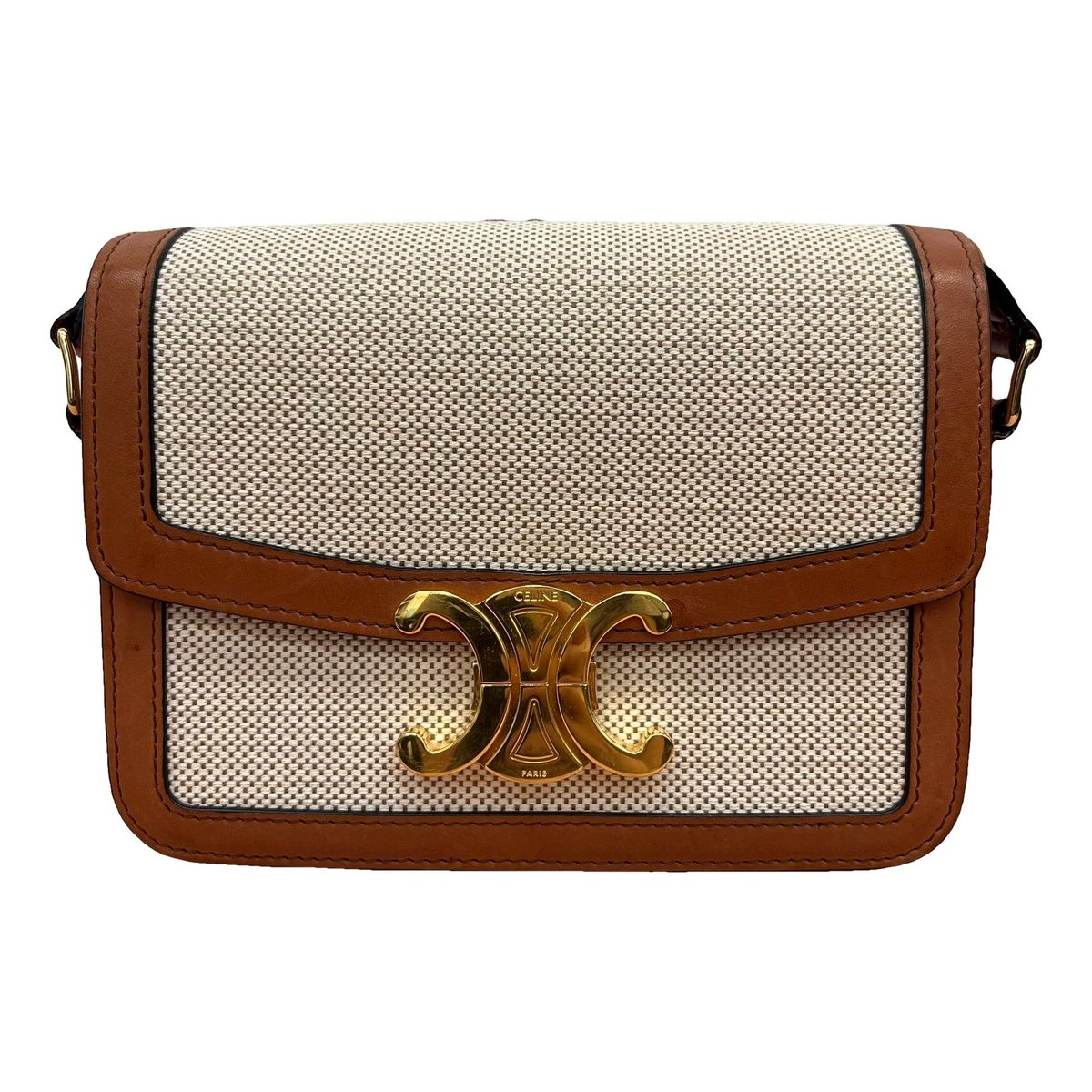 Triomphe cloth handbag