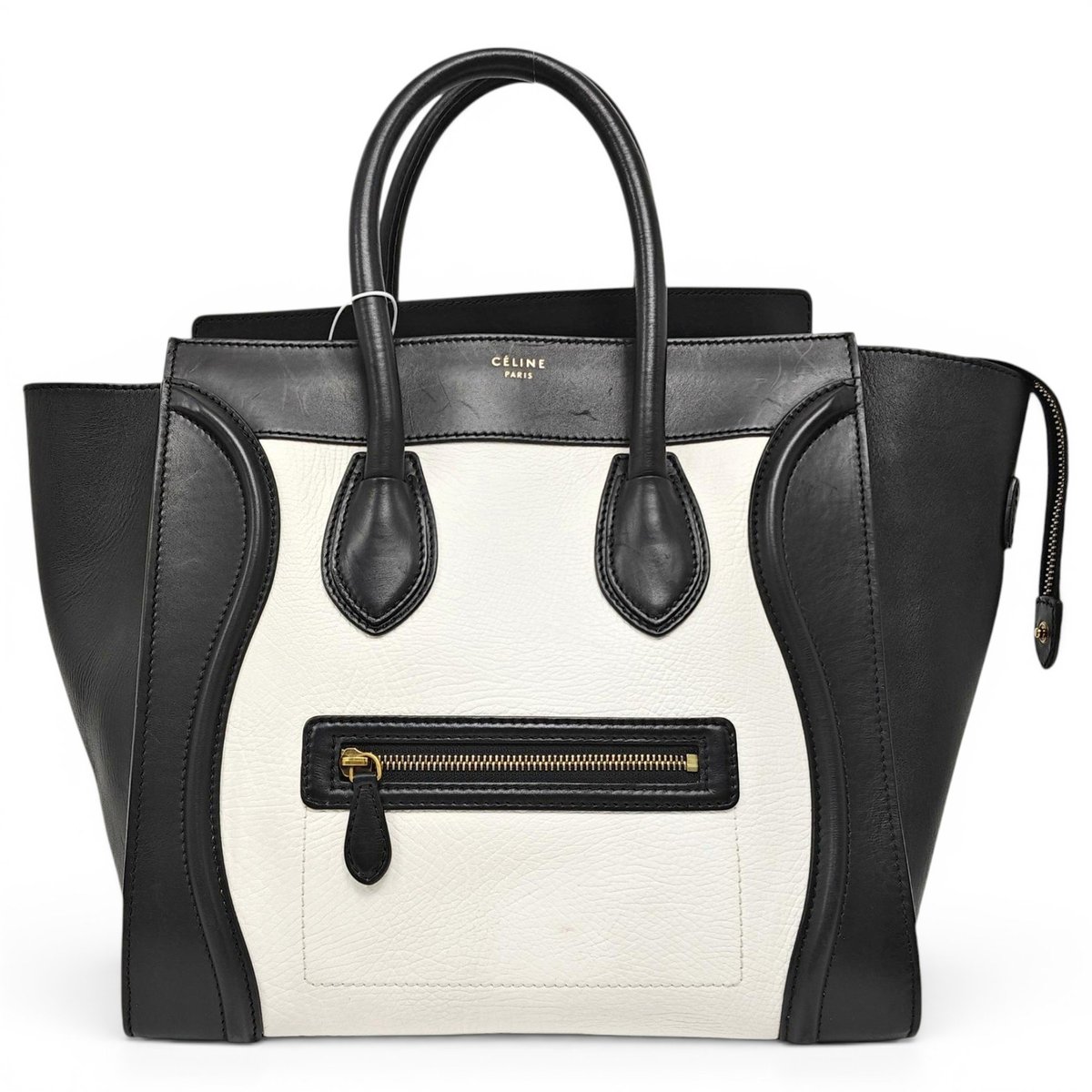 Luggage leather handbag