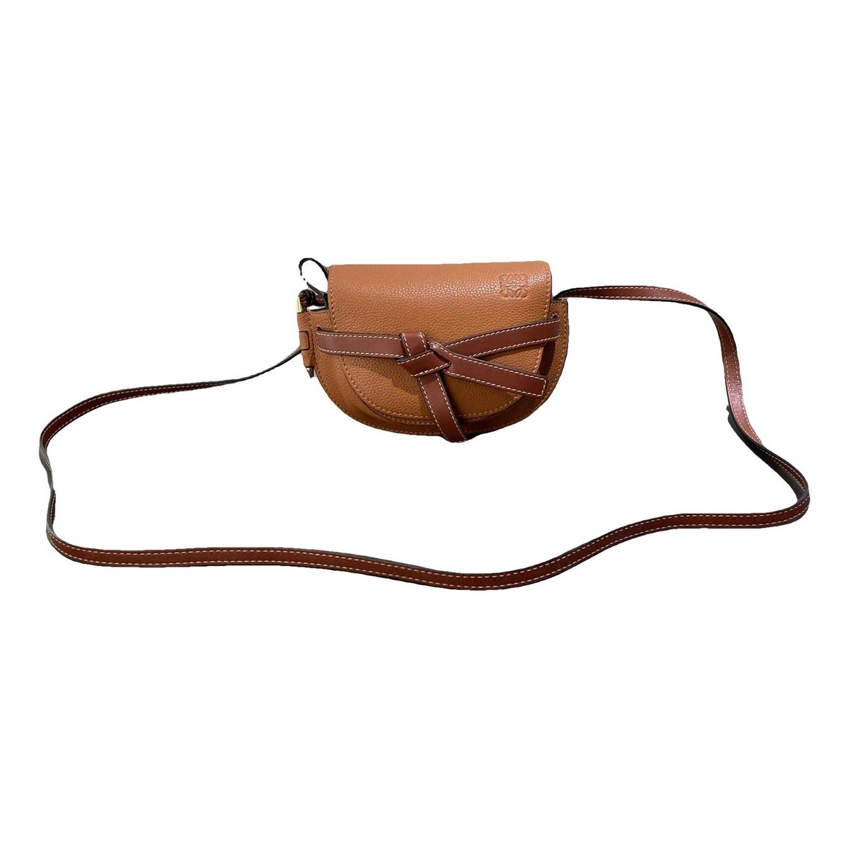 Gate leather crossbody bag