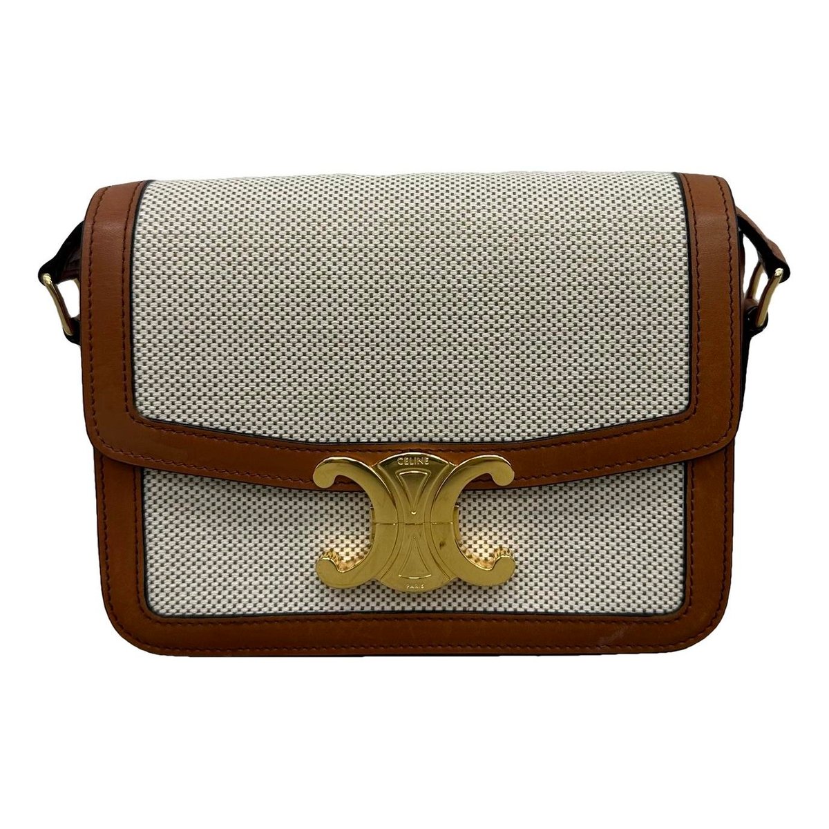 Triomphe cloth handbag