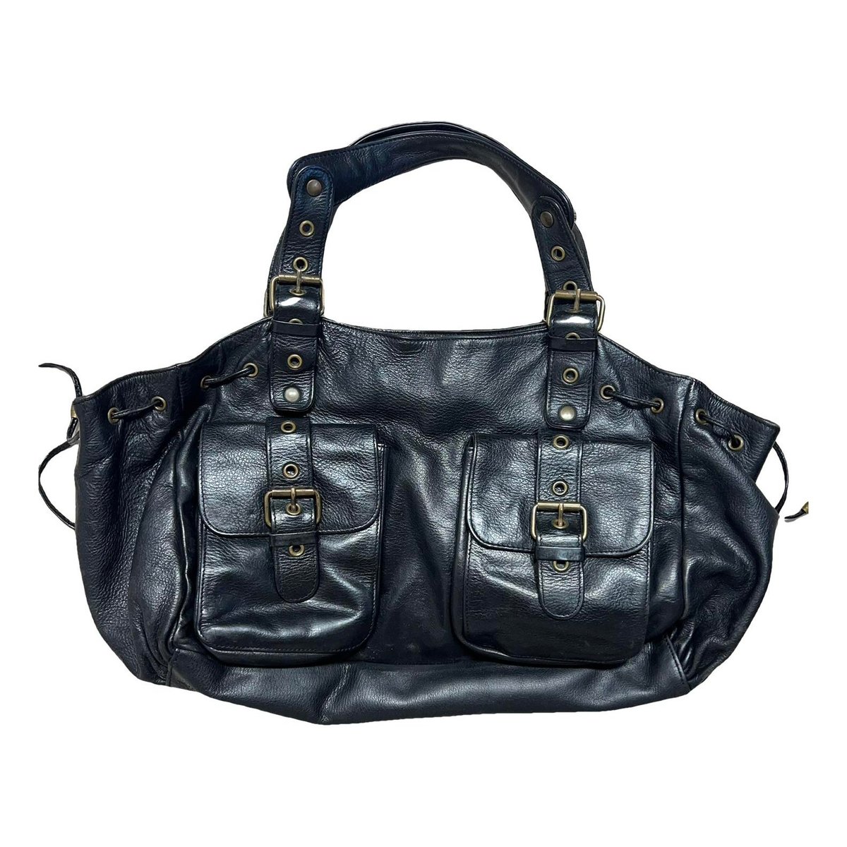 24h leather handbag