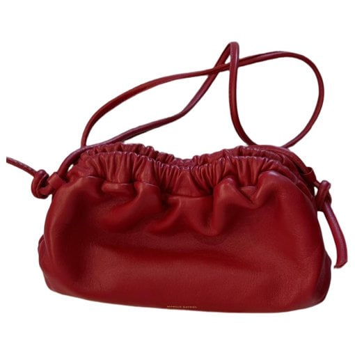 Cloud leather clutch bag