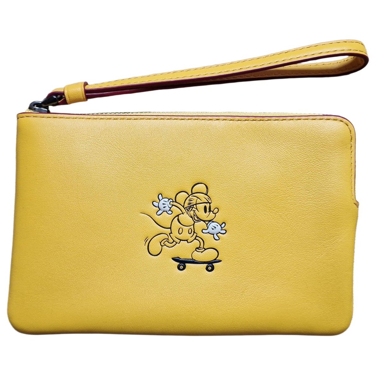 Disney collection leather handbag