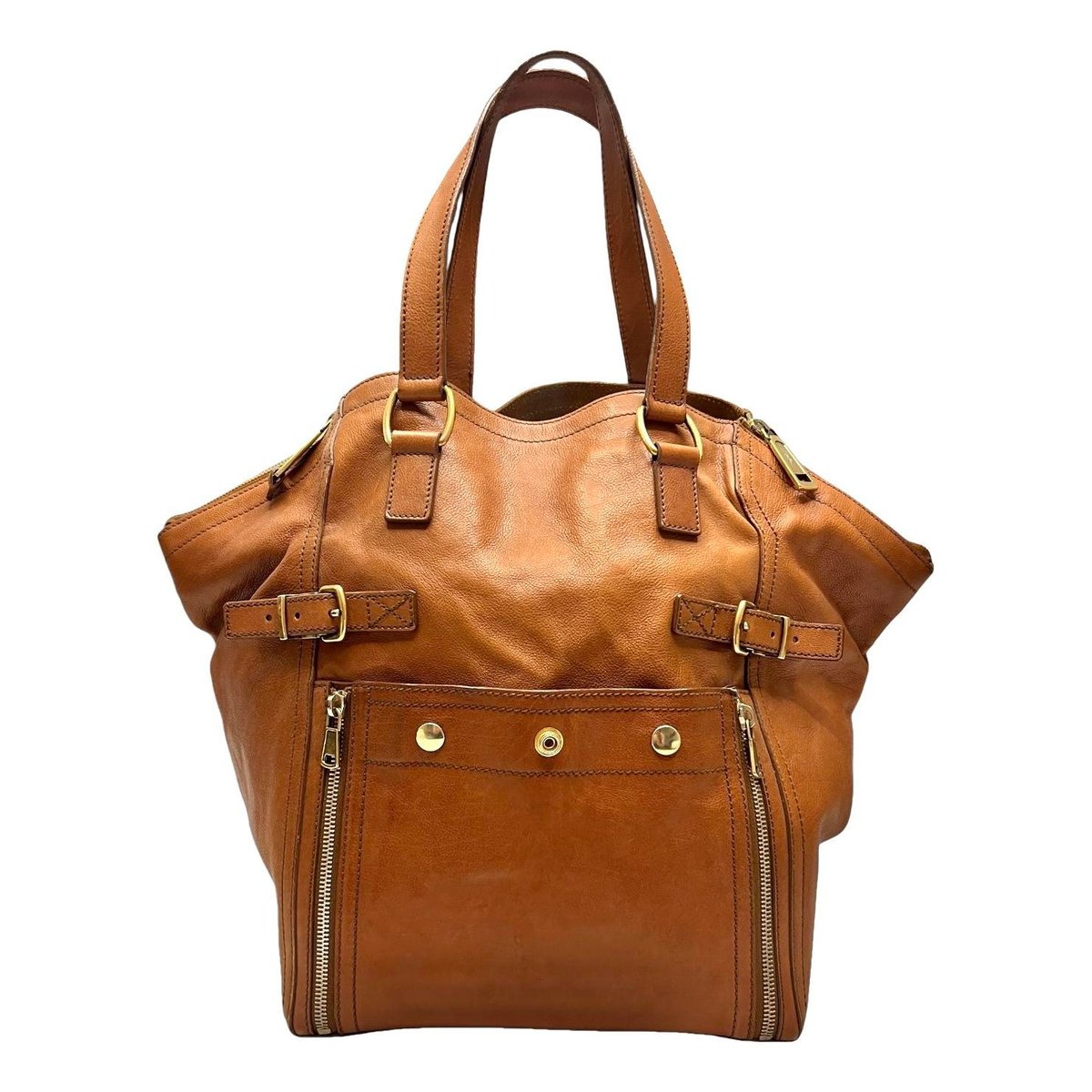 Downtown leather handbag