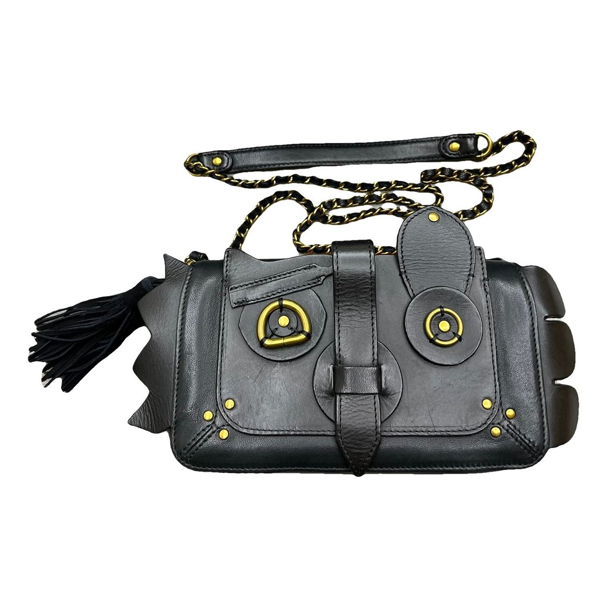 Bob leather crossbody bag