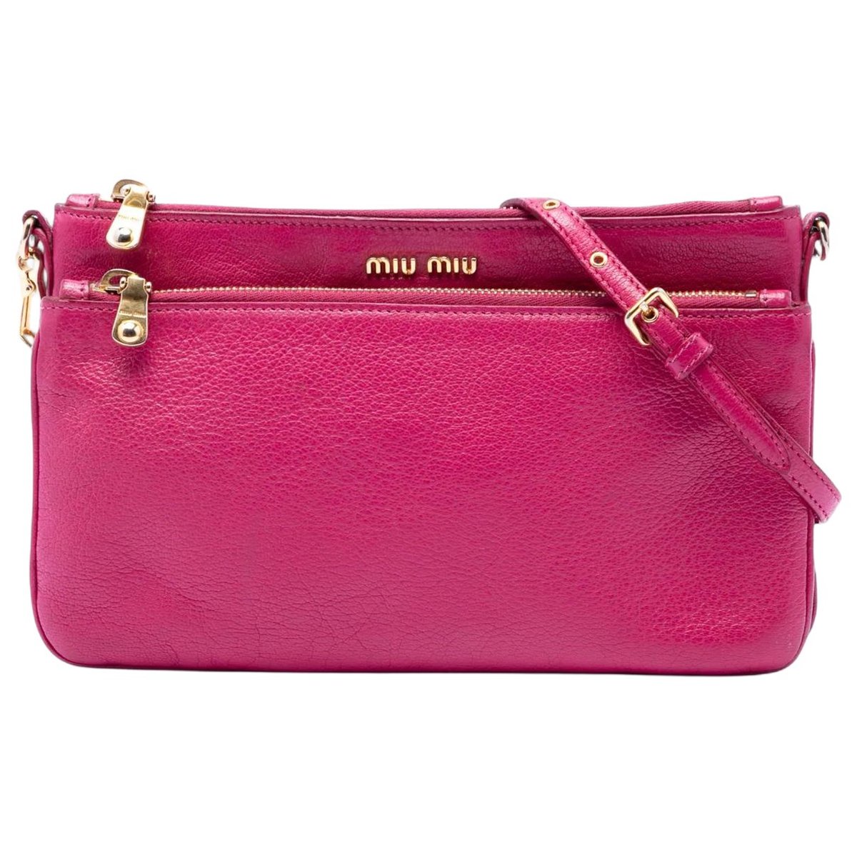 Madras leather bag