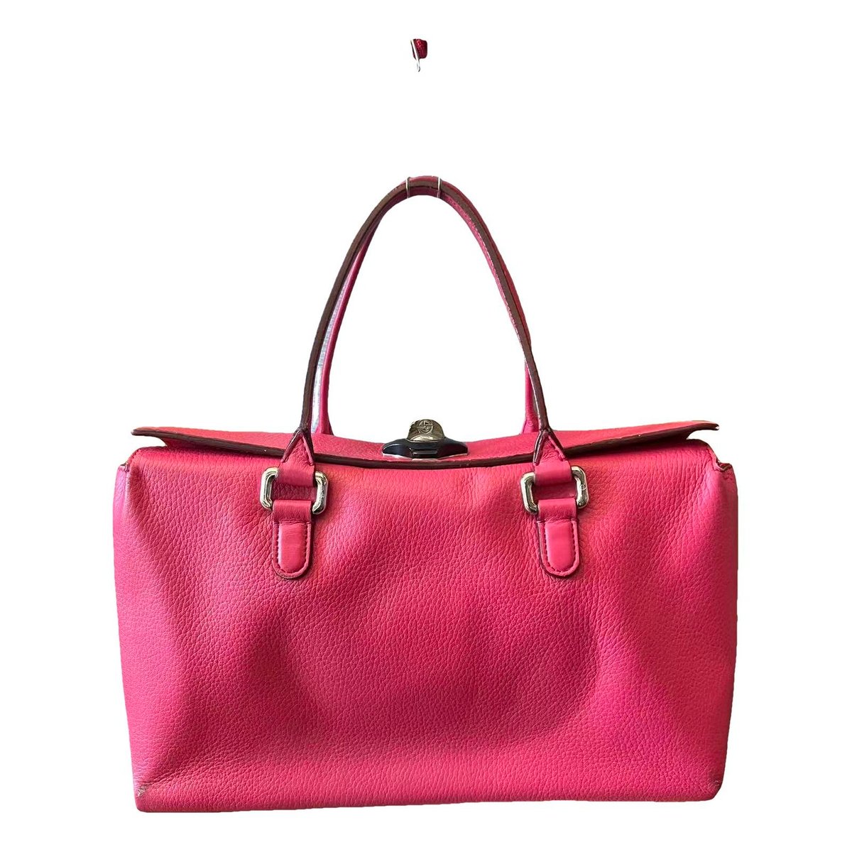 Leather tote