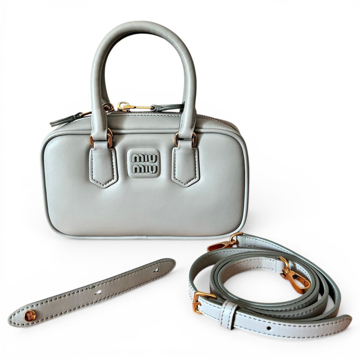 Arcadie leather handbag
