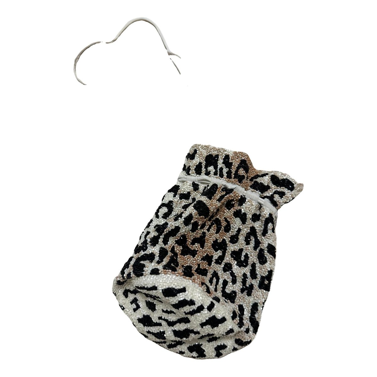 Glitter clutch bag