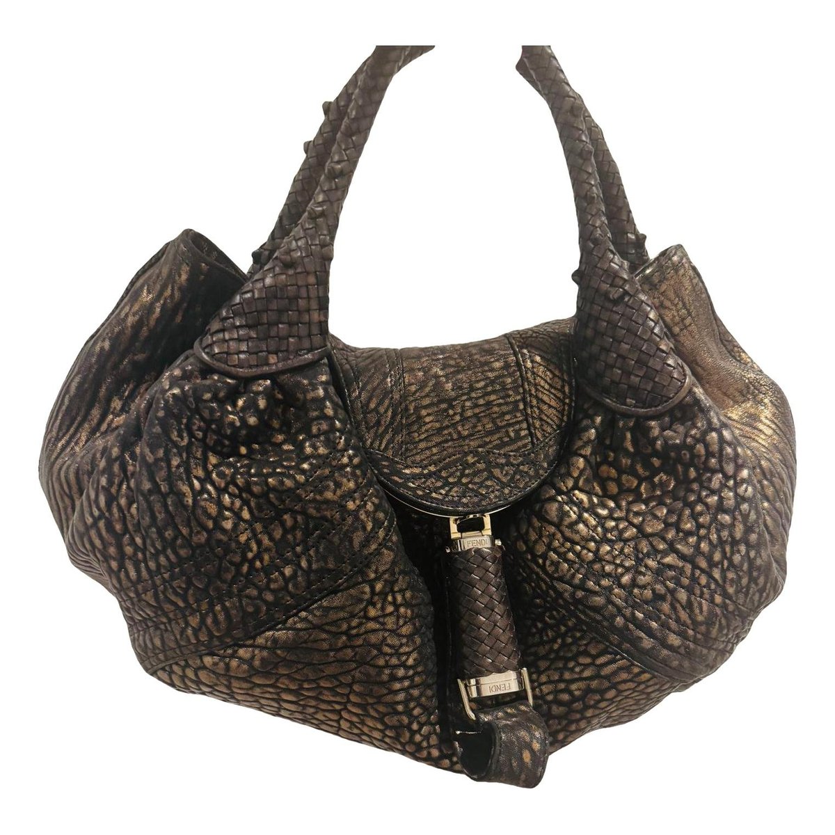 Spy leather handbag
