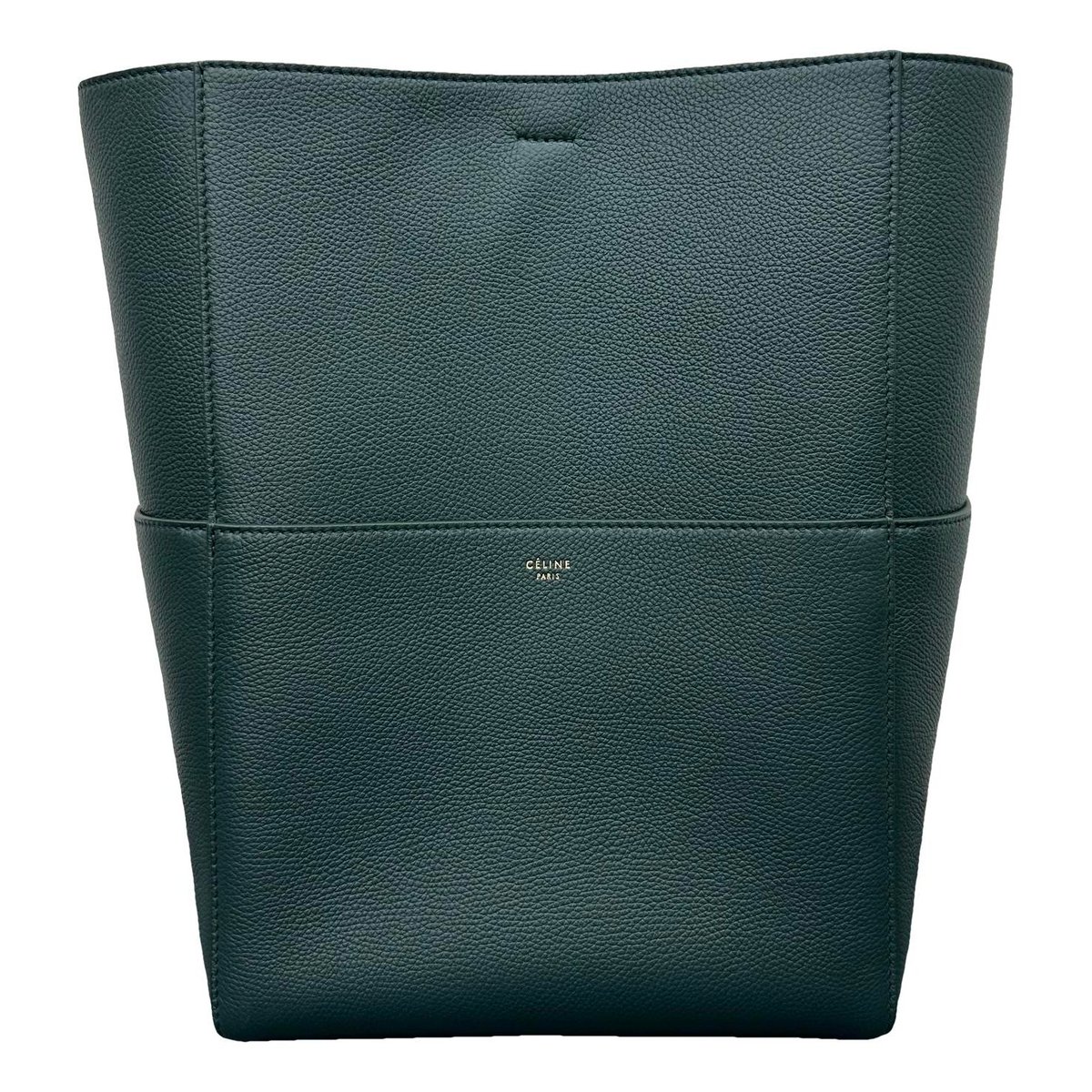 Seau Sangle leather handbag
