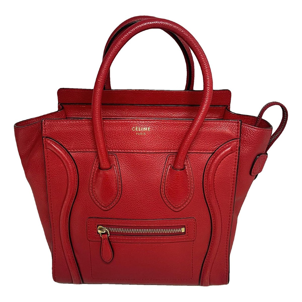 Luggage leather handbag