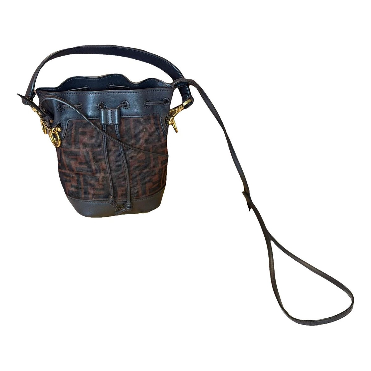 Mon Trésor leather crossbody bag