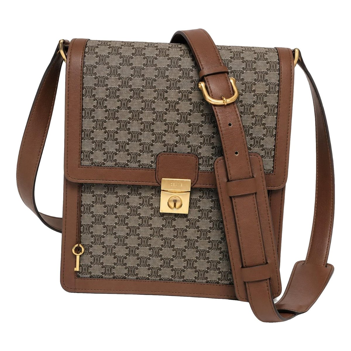 Triomphe cloth crossbody bag