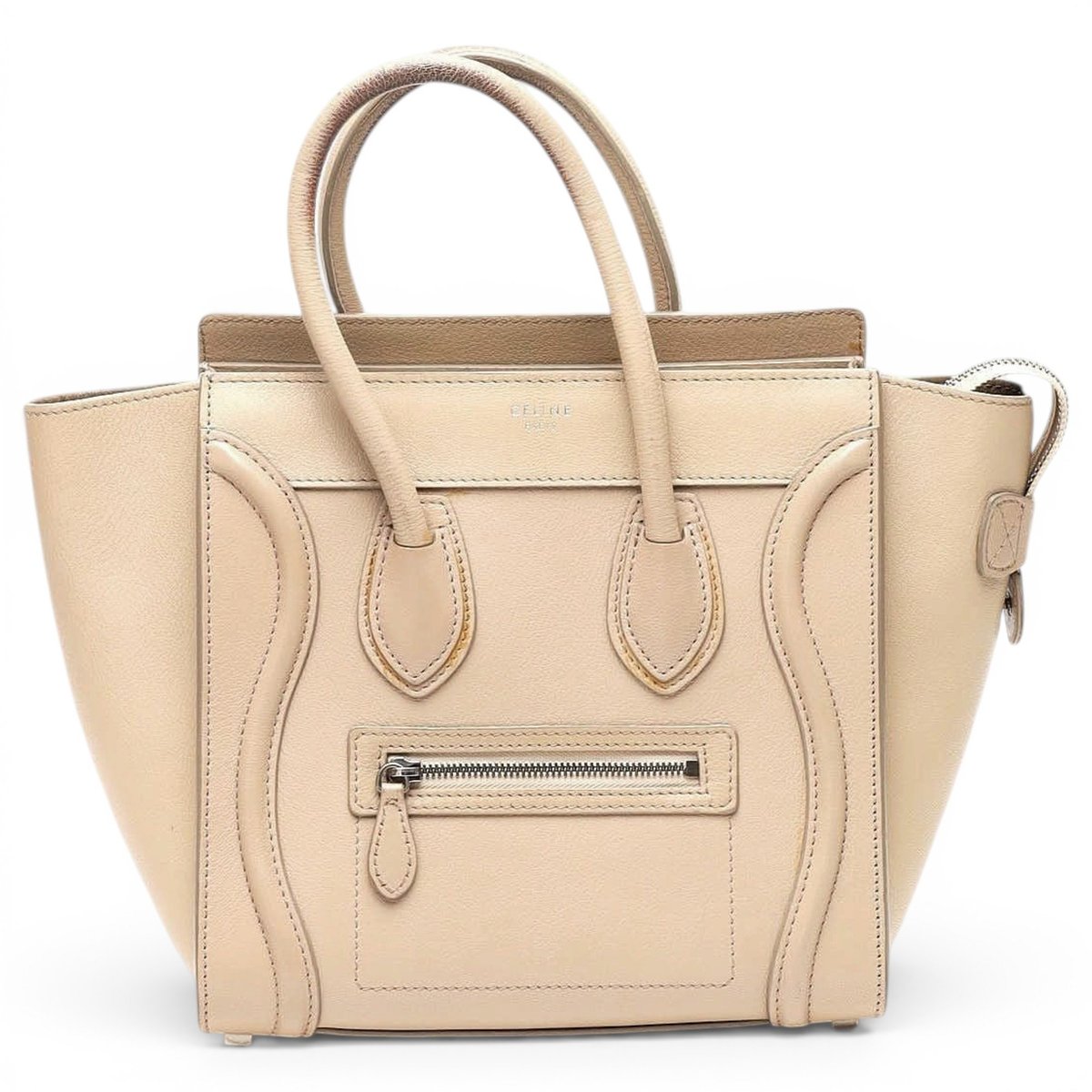 Luggage leather tote