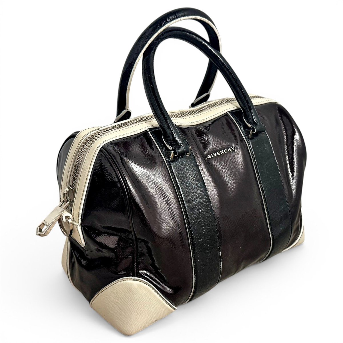 Lucrezia patent leather handbag