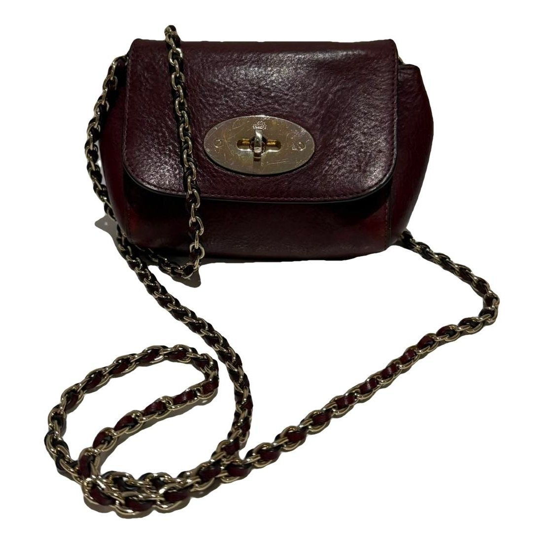 Leather crossbody bag