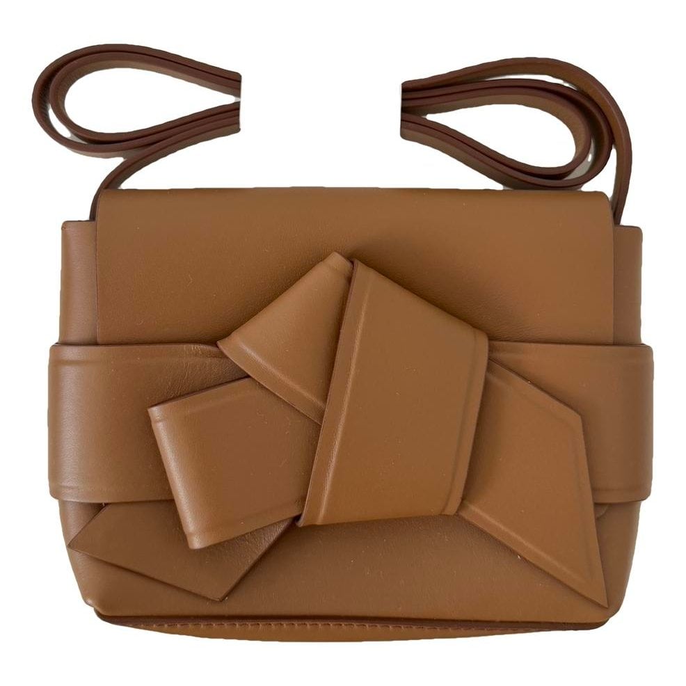 Musubi leather handbag
