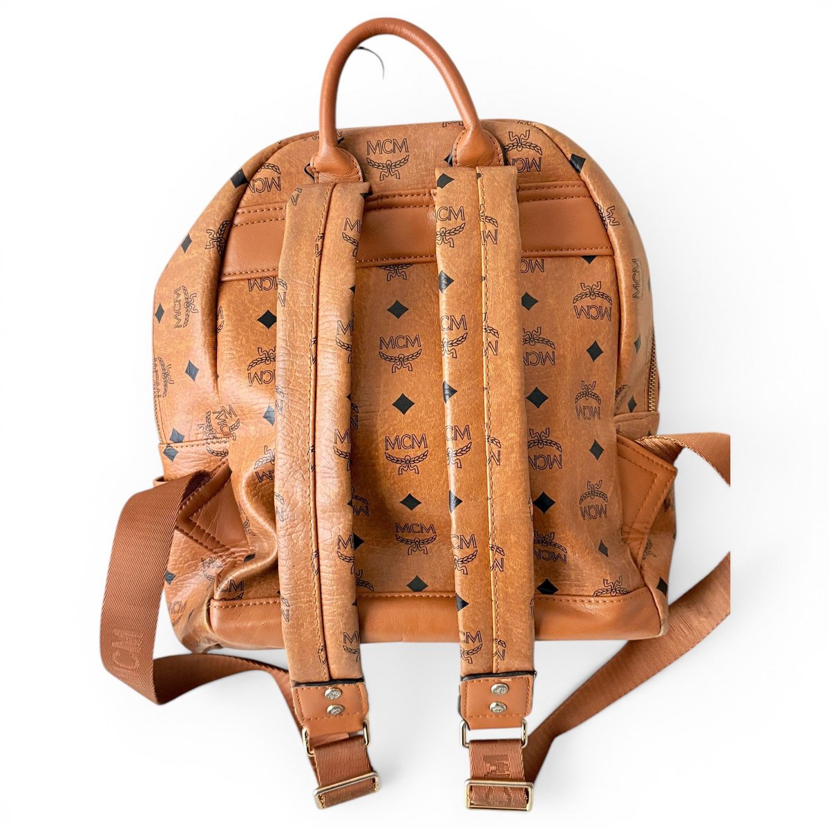 Stark leather backpack